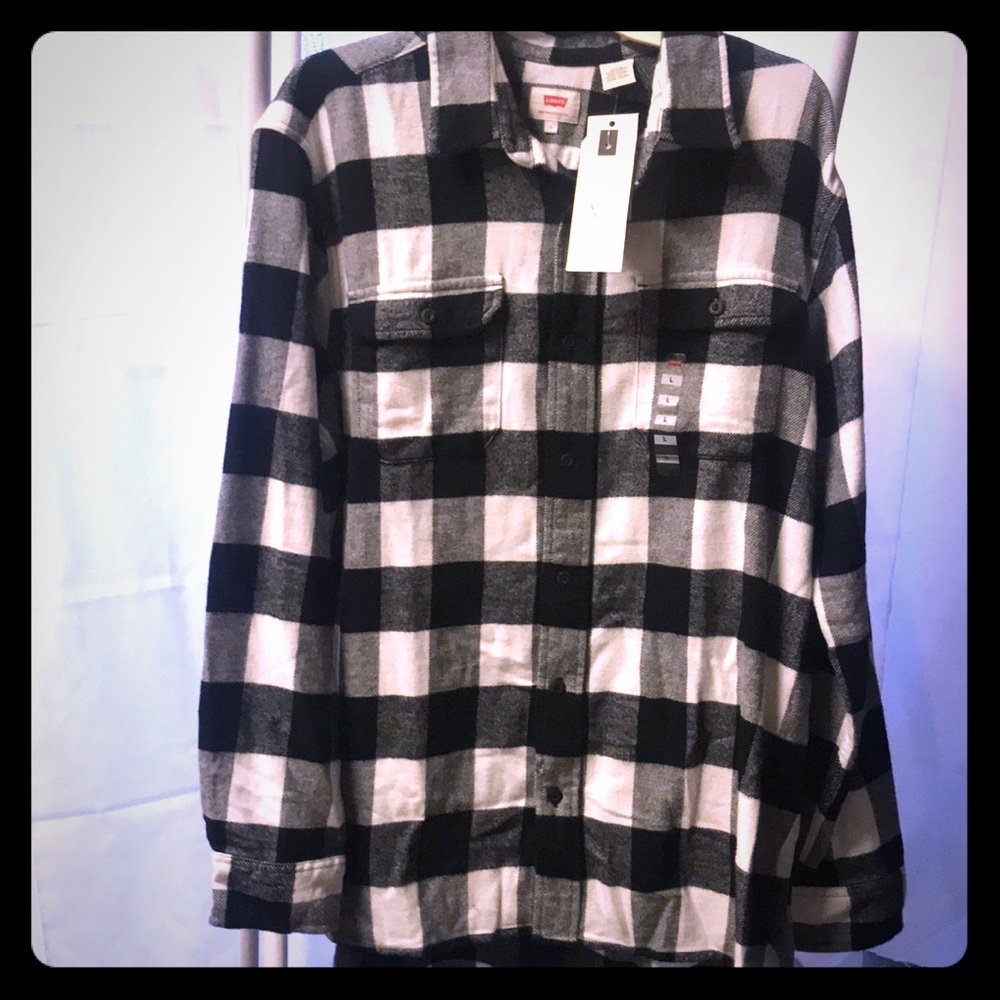 Levi’s flannel, Mens large